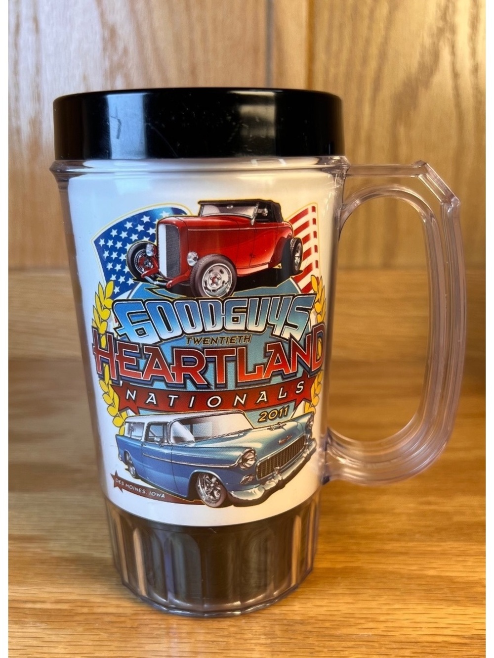 Goodguys Heartland Nationals 2003-2007 Collectible Travel Mugs Set of 4 - Picture 9 of 11